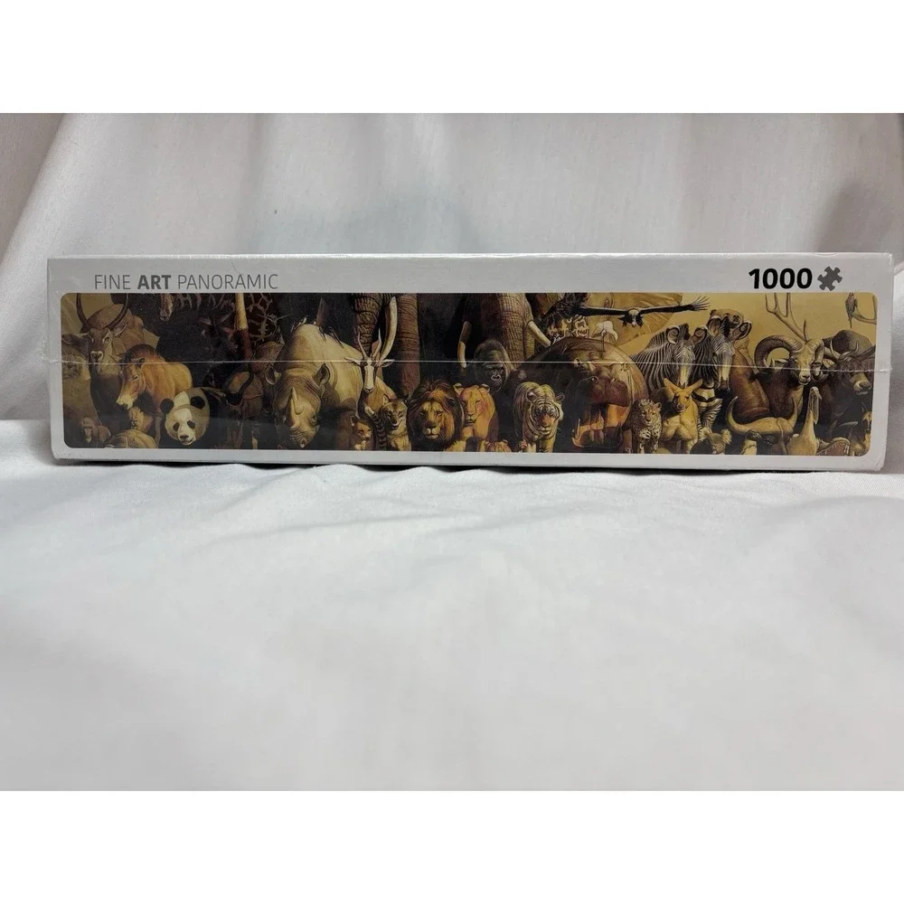 Eurographics Fine Art Panoramic Noah's Ark 1000 Piece Puzzle Haruo Takino